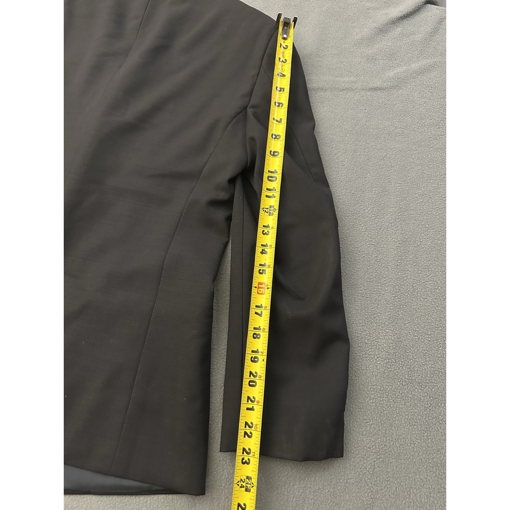 Armani Collezioni Black 2 Piece Suit 38 Wool Made in Italy - Picture 10 of 16